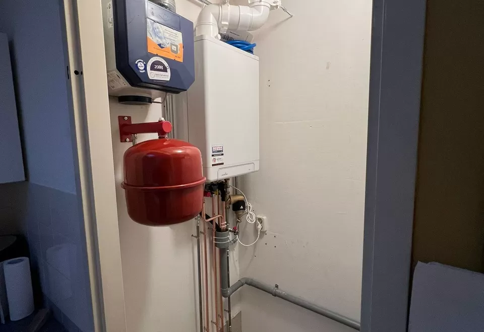 CV-ketel installatie conform RoGaFa