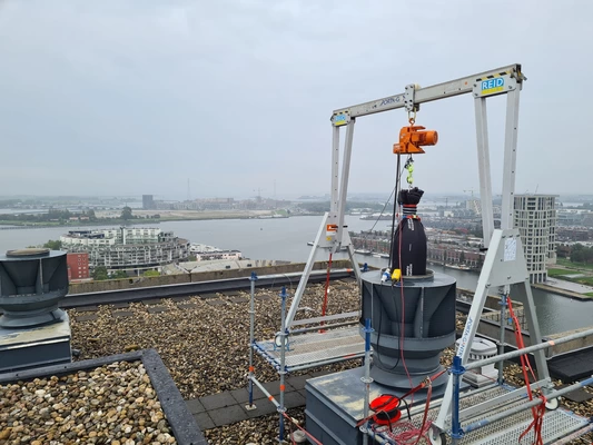 Rookgasafvoer renovatie  VVE