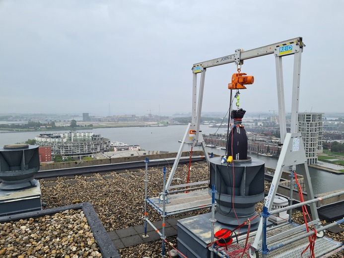 Rookgasafvoer renovatie  VVE