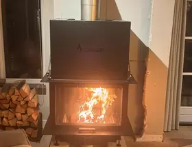 Houtkachel rookgasafvoer