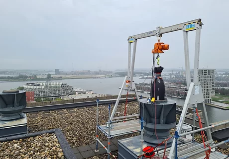 Rookgasafvoer vervangen VVE