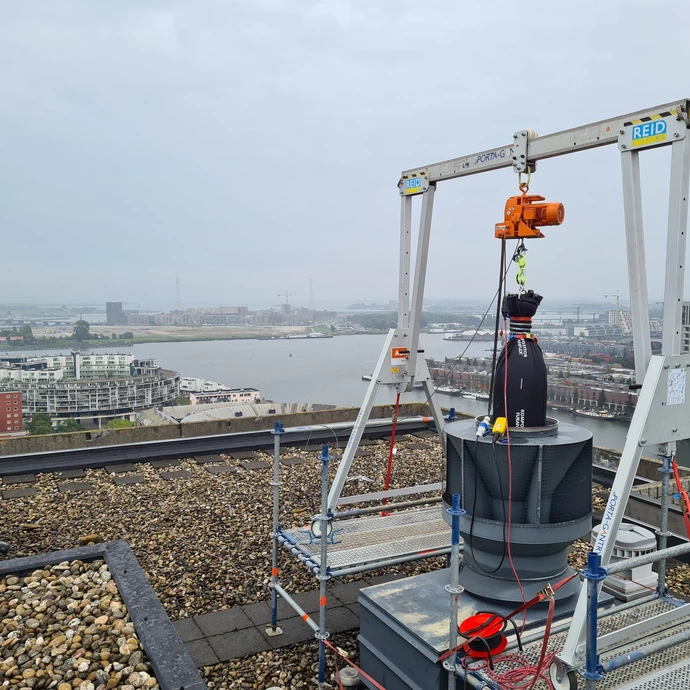 Rookgasafvoer renovatie  VVE